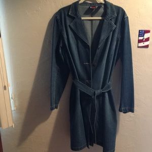 Demim Trench Coat